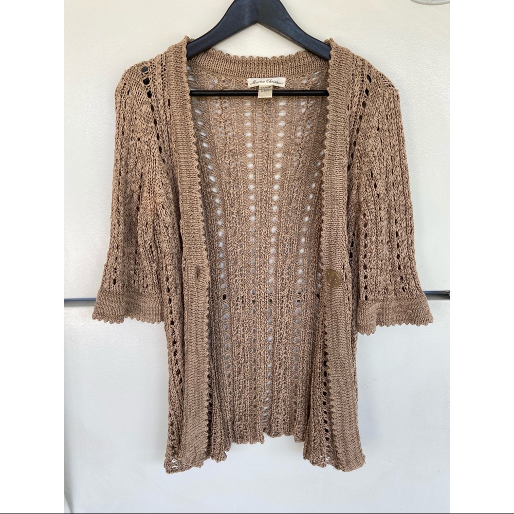 Open Stitch Cardigan - Picture 2 of 7